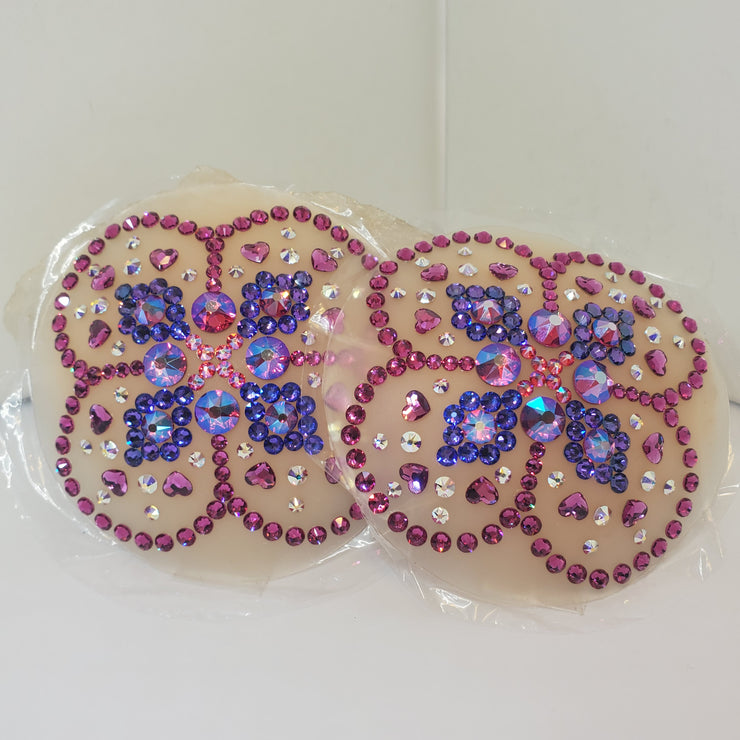 Vibrant Violet Bling Pasties