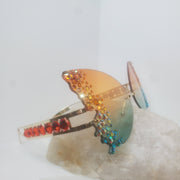 Crystallized Butterfly Sunglasses